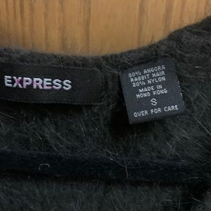 Express Angora sweater size small